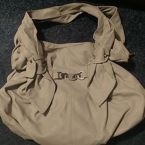 Large Light Gray Purse